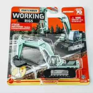 Matchbox 2023 Working Rigs 1 of 16 MBX Excavator green National Parks HLM88 Matchbox 2023 Working Rigs 1 of 16 MBX Excavator green National Parks HLM88