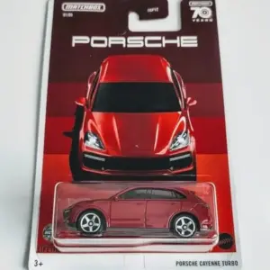 Matchbox 2023 Porsche Series 1 of 6 Porsche Cayenne Turbo red HLM56