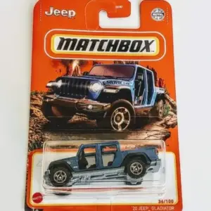 Matchbox 2021 MBX Mountain 36 of 100 2020 Jeep Gladiator Blue GVX46
