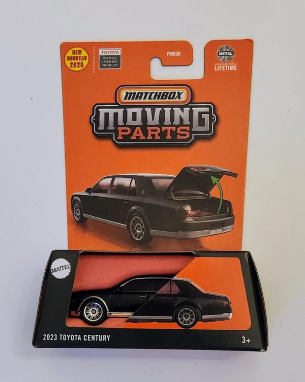 Matchbox 2025 Moving parts FWD28 - 2024 Toyota Century black JBW57