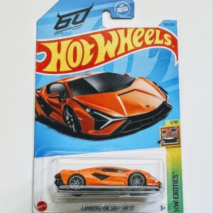 Hot wheels 2023 HW Exotics Lamborghini Sian FKP 37 Arancio Atlas 60th anniversary HKH93