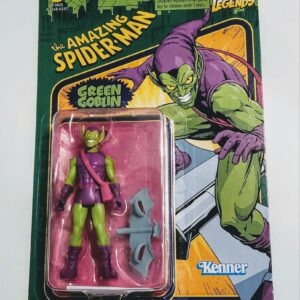 Marvel legends retro 3.75 - Amazing Spiderman Green Goblin F3820 (unpunched card)