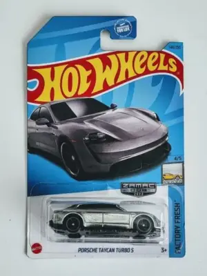 bcd409d4-1000003294-scaled-1.webp Hot wheels 2023 Factory Fresh 4 of 5 Porsche Taycan Turbo S Zamac HKL30