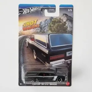 Hot wheels 2023 Hot Wagons Series 2 of 5 - Custom 1966 GTO Wagon black HRR87