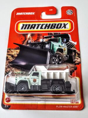 Matchbox 2023 61 of 100 Plow Master 6000 green National Parks HFP67