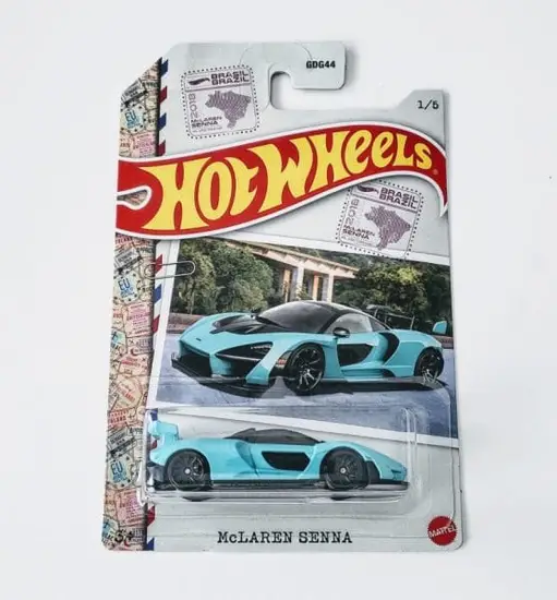 Hot Wheels 2022 World Class Racers 1 of 5 Mclaren Senna Turquoise Blue HDH22