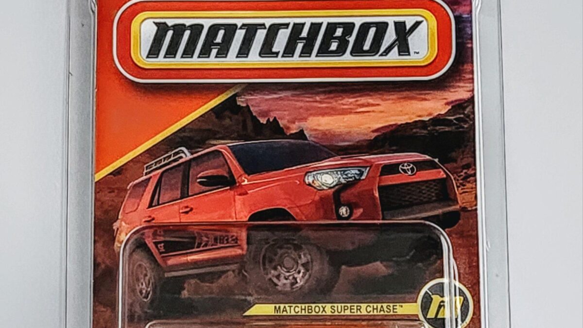 Matchbox 2025 Mix 4 Super Chase - Toyota 4Runner orange JPB68