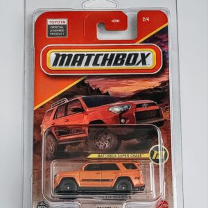 Matchbox 2025 Mix 4 Super Chase – Toyota 4Runner orange JPB68
