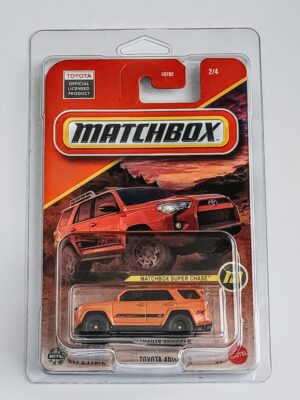 Matchbox 2025 Mix 4 Super Chase - Toyota 4Runner orange JPB68