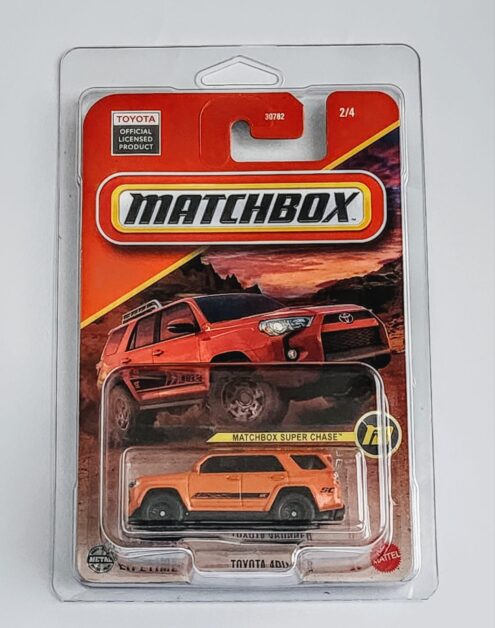 Matchbox 2025 Mix 4 Super Chase - Toyota 4Runner orange JPB68