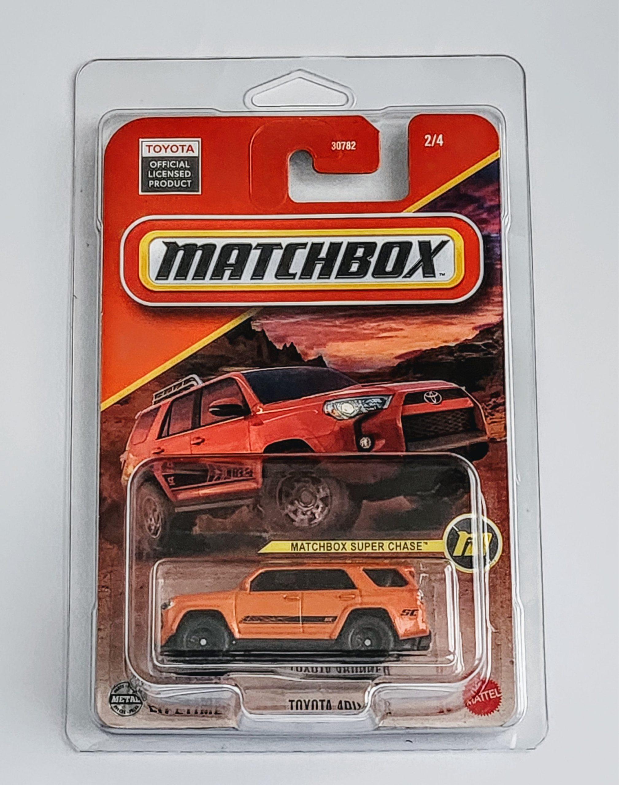 Matchbox 2025 Mix 4 Super Chase - Toyota 4Runner orange JPB68