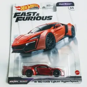 Hot Wheels 2021 Fast and Furious Fast Stars 5 of 5 W Motors Lykan Hypersport GRL70