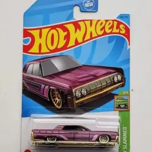 Hot Wheels 2023 HW Slammed 5 of 5 1964 Lincoln Continental pink HKJ09