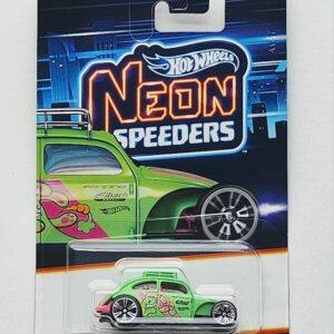 Hot Wheels Silver Series 2024 Neon Speeders HLH72-956D 2 of 8 Custom Volkswagen Beetle green JBY93