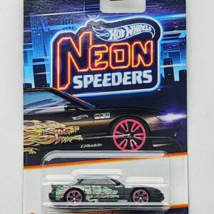 Hot Wheels Silver Series 2024 Neon Speeders HLH72-956D 3 of 8 Nissan Silvia S13 black JBY94