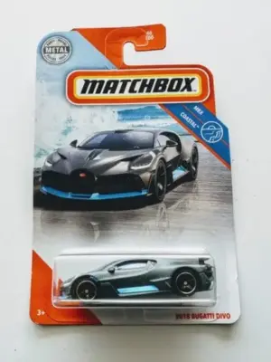 Matchbox 2020 MBX Coastal 2018 Bugatti Divo Gray GKK31