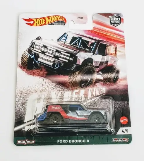 Hot Wheels 2021 Car Culture Hyper Haulers 4 of 5 Ford Bronco R GRJ85