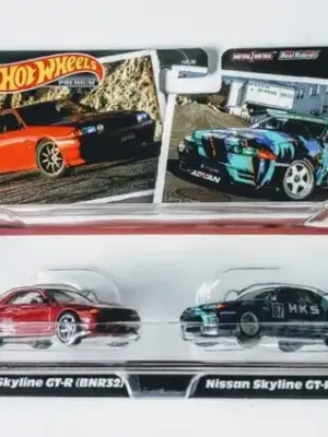 Hot Wheels 2021 Car Culture Larry Chen 2 Pack Nissan Skyline GT-R (BNR32) - Target Exclusive HBL97