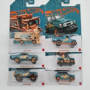 Hot Wheels 2024 56th Anniversary Series Mix 1 Complete Set w/Chase HDH54-956E