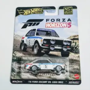Hot Wheels 2024 Pop Culture Entertainment Forza Horizon 5 Ford Escort RS 1800 MK2 white HKC23