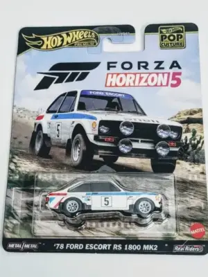 Hot wheels 2024 Pop Culture Entertainment Forza Horizon 5 - Ford Escort RS 1800 MK2 white HKC23
