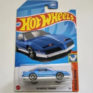 Hot wheels 2023 Muscle Mania 8 of 10 1984 Pontiac Firebird blue HKJ57