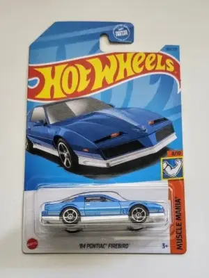 Hot wheels 2023 Muscle Mania 8 of 10 - 1984 Pontiac Firebird blue HKJ57