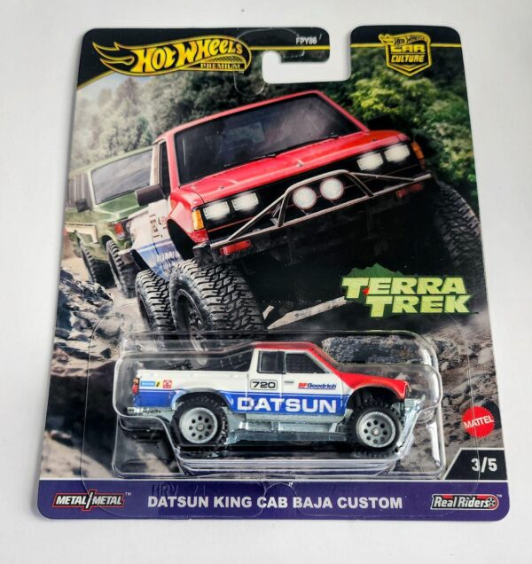 Hot Wheels 2024 Car Culture mix 961C - Terra Trek 3 of 5 Datsun King Cab Baja Custom HRV71
