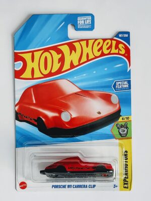 Hot wheels 2025 Experimentors Porsche 911 Carerra clip red JBB12