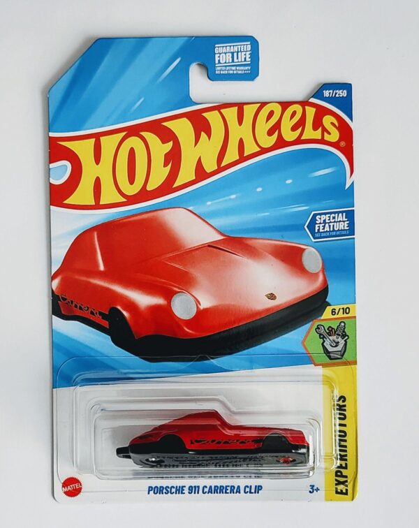 Hot wheels 2025 Experimentors Porsche 911 Carerra clip red JBB12