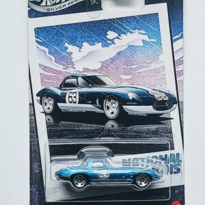 Hot Wheels 2025 Silver series Vintage Racing Club National Icons 2 of 5 Jaguar Lightweight E-Type JBY90