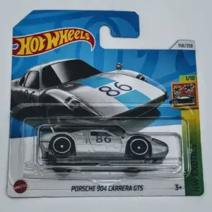 Hot Wheels 2024 HW Exotics 1 of 10 Porsche 904 Carrera GTS gray short card