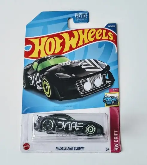 Hot Wheels HW Drift 5 of 5 Muscle and Blown black Treasure Hunt