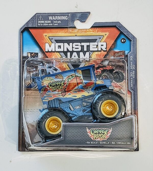 Monster Jam Series 30 Monster Feast Carnage Asada Food Truck Chase