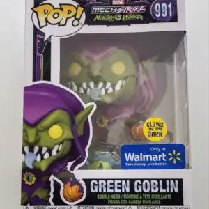 Funko Pop Marvel Mech Strike #991 Green Goblin Glow in the Dark Walmart Exclusive 63151