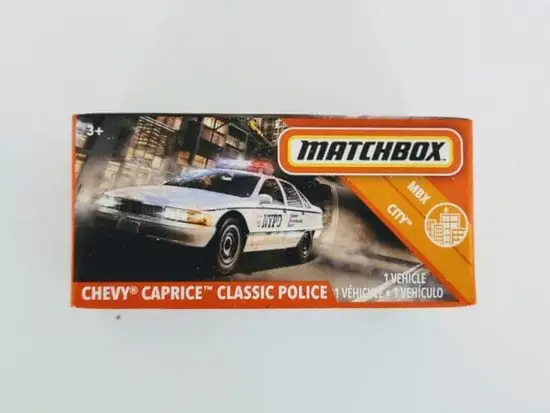 Matchbox 2020 MBX City Chevy Caprice Classic Police  NYPD GKN02