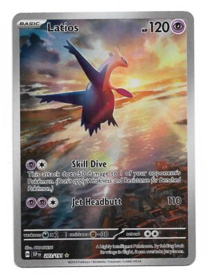 Pokemon Surging sparks SV08 203-0f-191 latios full art special illustration raw