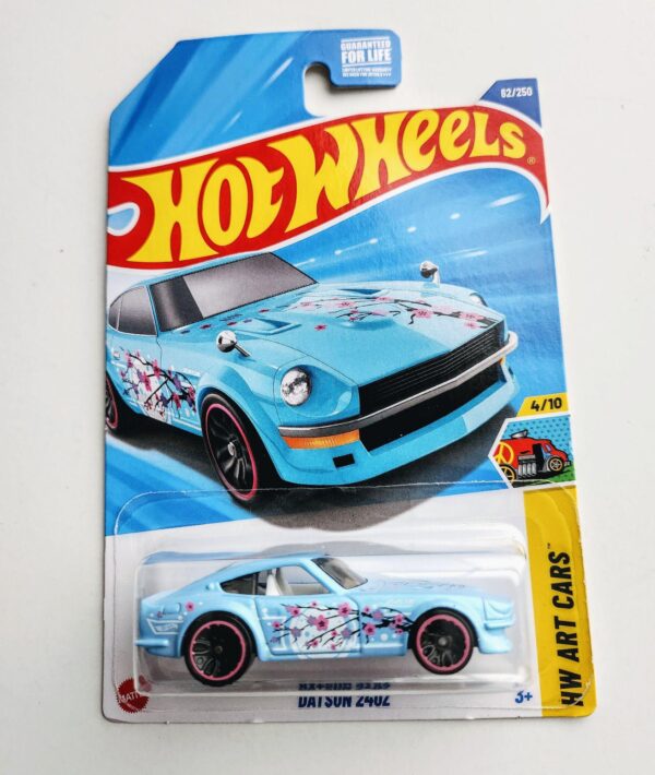 Hot wheels 2025 HW Art Datsun 240z Pearl aqua JJB80