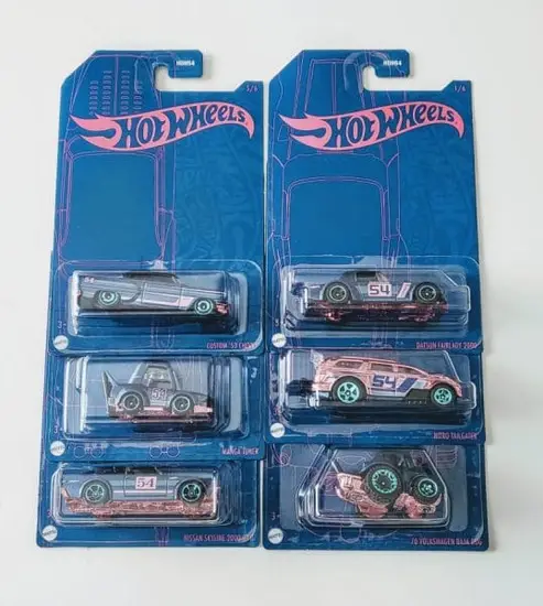 Hot Wheels 54th Anniversary serie mix 2 complete set w/chase