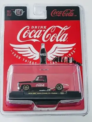 M2 Machines Coca-Cola Series 52500-A43 - 1976 GMC Sierra Grande 15 - Custom 24-21