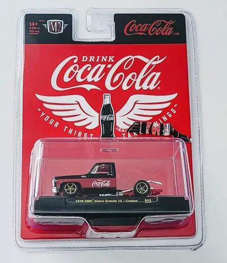 M2 Machines Coca-Cola Series 52500-A43 - 1976 GMC Sierra Grande 15 - Custom 24-21