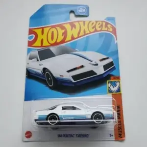 Hot wheels 2023 Muscle Mania 8 of 10 1984 Pontiac Firebird white HKK92