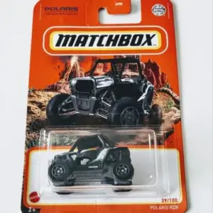 Matchbox 2022  MBX Off Road 36 of  100 Polaris Rzr Black HFP49