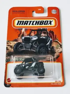 Matchbox 2022  MBX Off Road 36 of  100 Polaris Rzr Black HFP49
