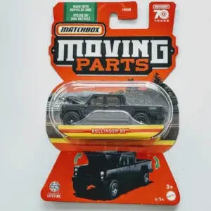 Matchbox 2023 Moving Parts 4 of 54 Bolinger B2 black HLF89