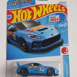 Hot wheels 2024 HW J-imports 10 of 10 Toyota GR86 Cup Toni Briedinger blue HRY77