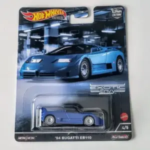 Hot Wheels 2022 Car Culture Exotic Envy series 4 of 5 1994 Bugatti Eb110 HCJ89