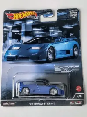 Hot Wheels 2022 Car Culture Exotic Envy series 4 of 5 1994 Bugatti Eb110 HCJ89