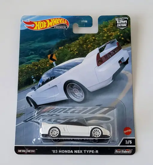 Hot Wheels 2022  Car Culture  Mountain Drifters 3 of 5 2003 Honda NSX Type-R White HCK00