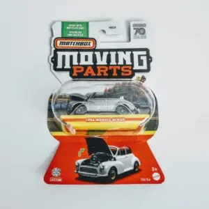 Matchbox 2023 Moving Parts 70th Anniversary 50 of 54 1956 Morris Minor gray HLG35